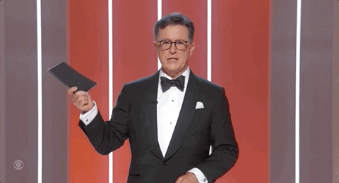 Stephen Colbert GIF by Emmys
