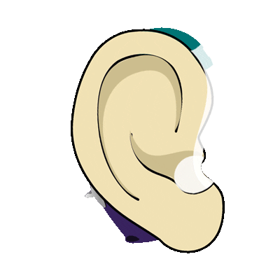 ear hearing Sticker by Phonak