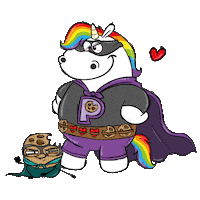 Heart Love Sticker by Pummel & Friends