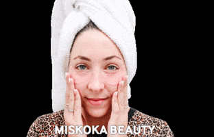 Miskoka happy beauty skincare selfcare GIF