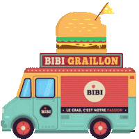 Food Burger Sticker