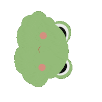 As A Friend Frog Sticker