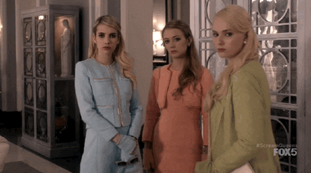 emma roberts pilot GIF by ScreamQueens