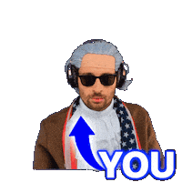 You Joke Over Your Head Sticker
