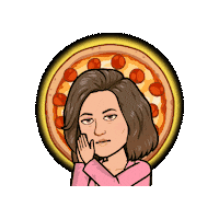 Pizza Life Sticker by Natasja | WATZIJZEGT