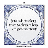 Humor Hoop Sticker by Tegelspreuken.nl