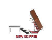Skipper Sticker by Zonzini srl Carrelli Saliscale
