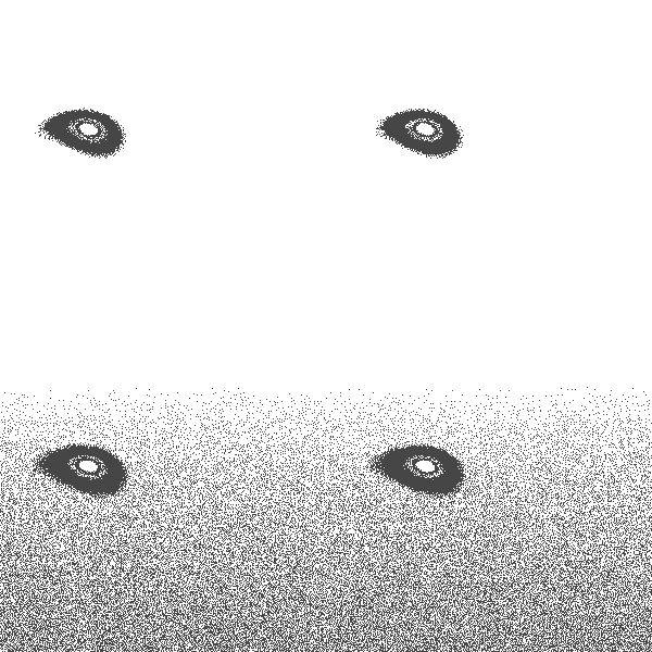 xpandamind loop strange pattern grayscale GIF