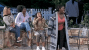 publictheaterny high five burn shakespeare much ado about nothing GIF