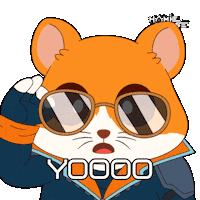 No Way Wow Sticker by Hamieverse