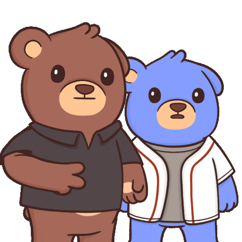 See Ya Goodbye Sticker by BEARISH