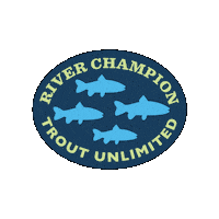 troutunlimited tu salmon trout troutunlimited Sticker