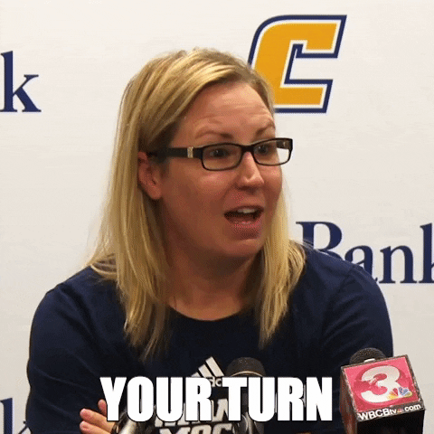 Your Turn GIF by Chattanooga Mocs