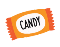 countryfoods halloween candy sweets trickortreat Sticker