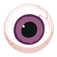 countryfoods halloween creepy eye eyeball Sticker