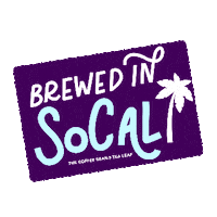 sticker socal by The Coffee Bean & Tea Leaf