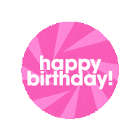 Happy Birthday Sticker