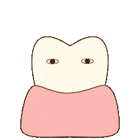 Jump Tooth Sticker by dental_sozai