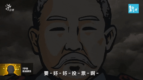 History Voting GIF by 青春發言人