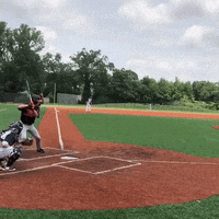 rawlingstigers baseball mlb double hitting GIF