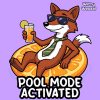 Summer Floating GIF by VeeFriends
