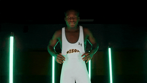 Ndsu Wrestling GIF by NDSU Athletics