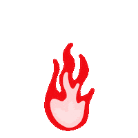 Fire Feu Sticker