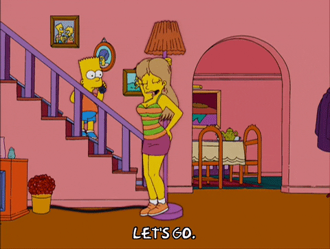 Watching Season 17 GIF by The Simpsons