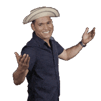 Panama Sombrero Sticker by MEDCOMGO