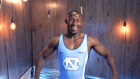 University Of North Carolina Wrestling GIF by UNC Tar Heels