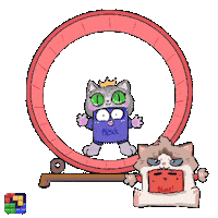 Cat Feed Sticker