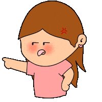 Frustrated Anger Sticker