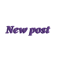 Newpost Sticker