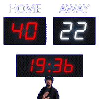 22 Away Sticker