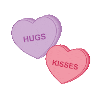 Valentines Day Hearts Sticker