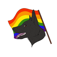 Replay Germanshepard Sticker