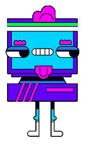 I See You Love Sticker by Bubble Punk