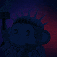 Independence Day Celebration GIF by Chimpers