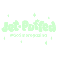 jetpuffed summer space stars camping Sticker