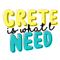 Kreta Sticker by heycrete