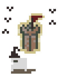 Sea Monster Pixel Sticker by pirate sheep