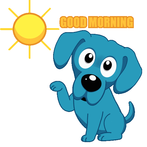 Happy Good Morning Sticker by JPedicini