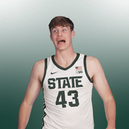 Msu Omg GIF by Michigan State Athletics
