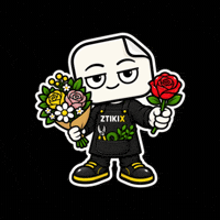 Flowers Love GIF by ZTIKIX