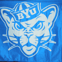 Ncaa Volleyball Go Cougs GIF by BYU Cougars