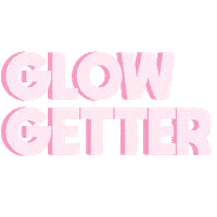 Pink Glow Sticker by SpaDerma