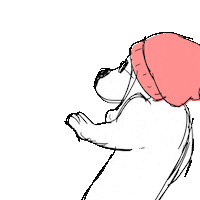 Dancing Dog Sticker by CC0 Studios