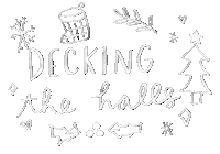 Christmas Decor Decorate Sticker