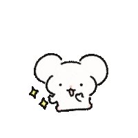 jomarlang good great mouse 이그마모 Sticker