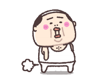 Old Man Fart Sticker